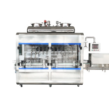 Automatic Canning line for mushrooms paste bottle filling capping and labeling machine